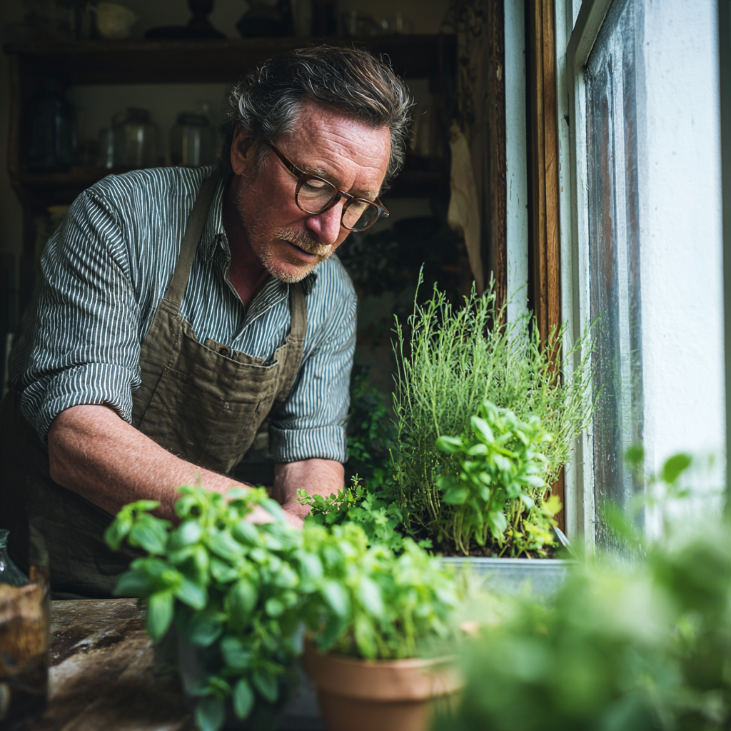 Ingrediente proaspete și naturale aranjate estetic